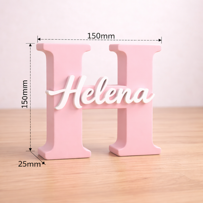 Letreiro Personalizado  – Inicial com Nome