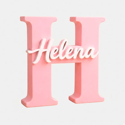 Letreiro Personalizado  – Inicial com Nome