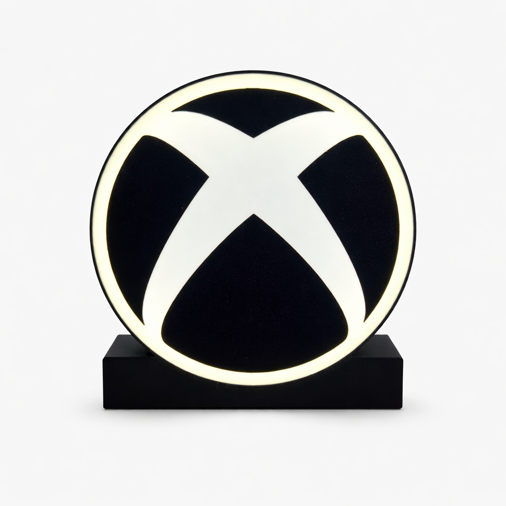 Luminária LED 3D Logo Xbox |
