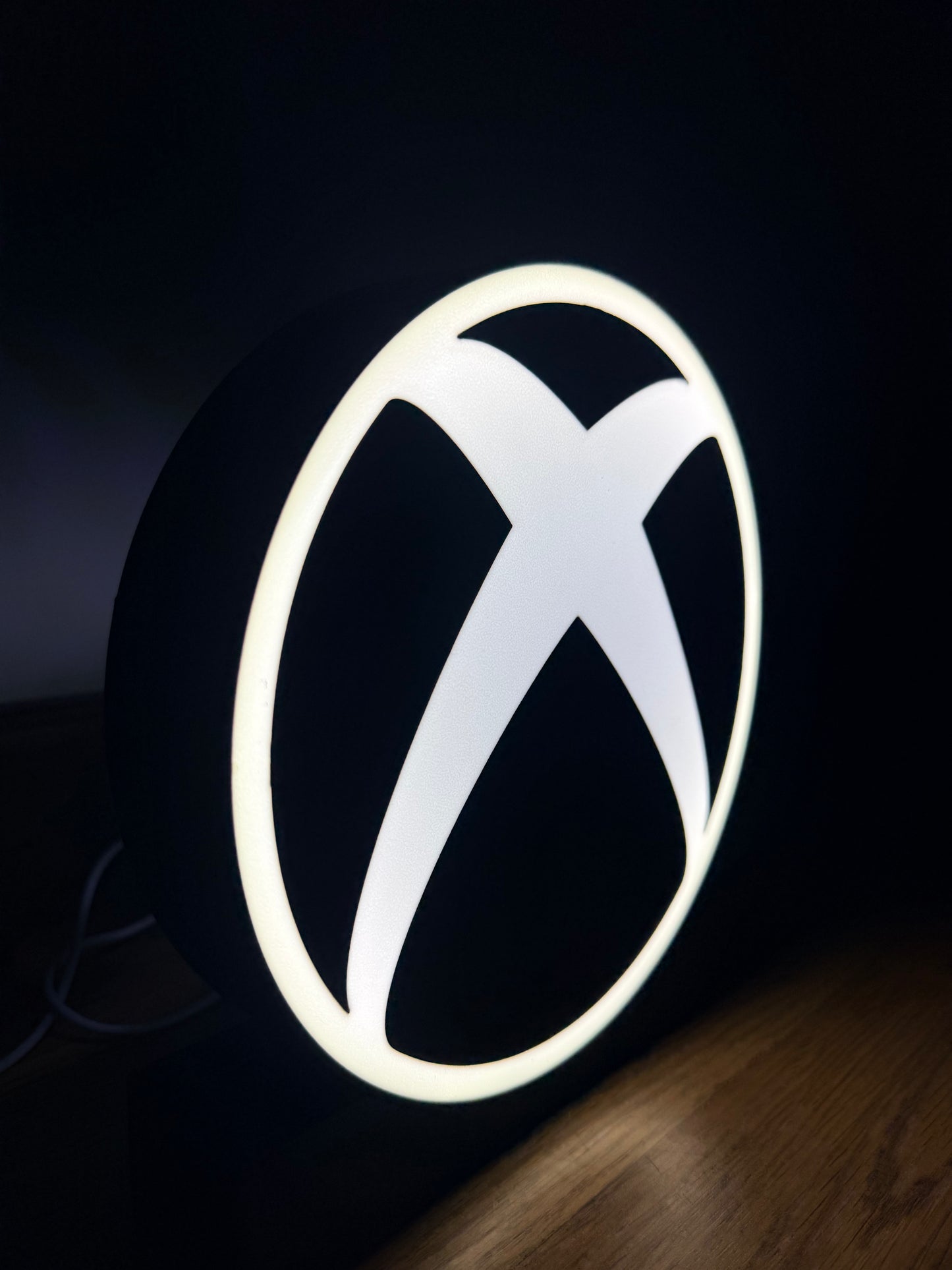 Luminária LED 3D Logo Xbox |